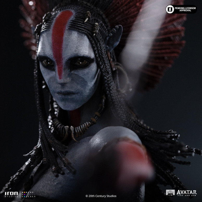Iron Studios - Varang Art Escala 1/10 - Avatar 3: Fuego y ceniza