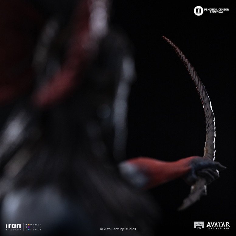 Iron Studios - Varang Art Escala 1/10 - Avatar 3: Fuego y ceniza