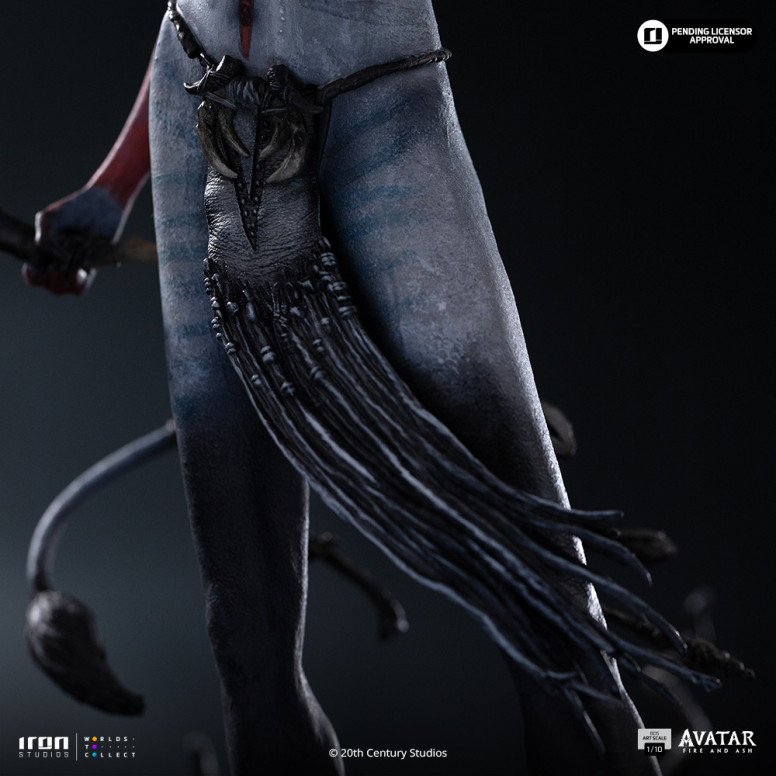 Iron Studios - Varang Art Escala 1/10 - Avatar 3: Fuego y ceniza