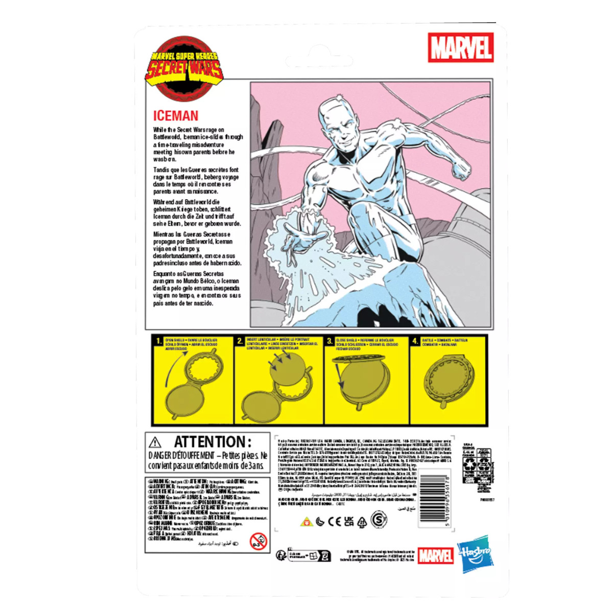 Hasbro Marvel Legends Serie - Iceman - Secret Wars