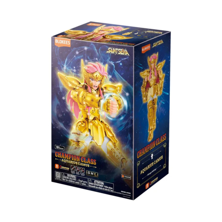 Blokees Saint Seiya - Clase Campeón Acuario Camus - Acuario Camus