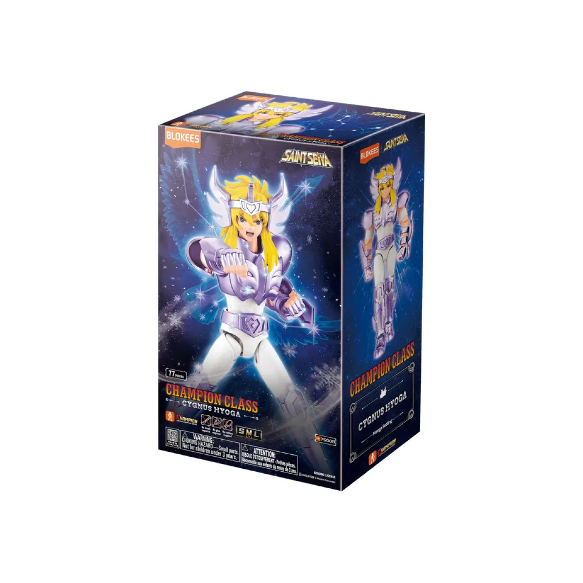 Blokees Saint Seiya - Clase Campeón Cygnus Hyoga v2 - Hyoga del Cisne