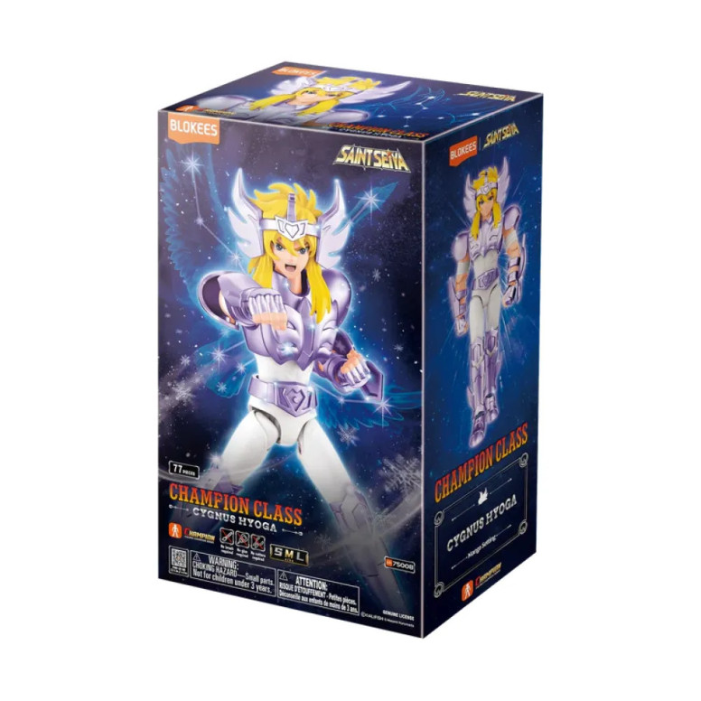 Blokees Saint Seiya - Clase Campeón Cygnus Hyoga v2 - Hyoga del Cisne