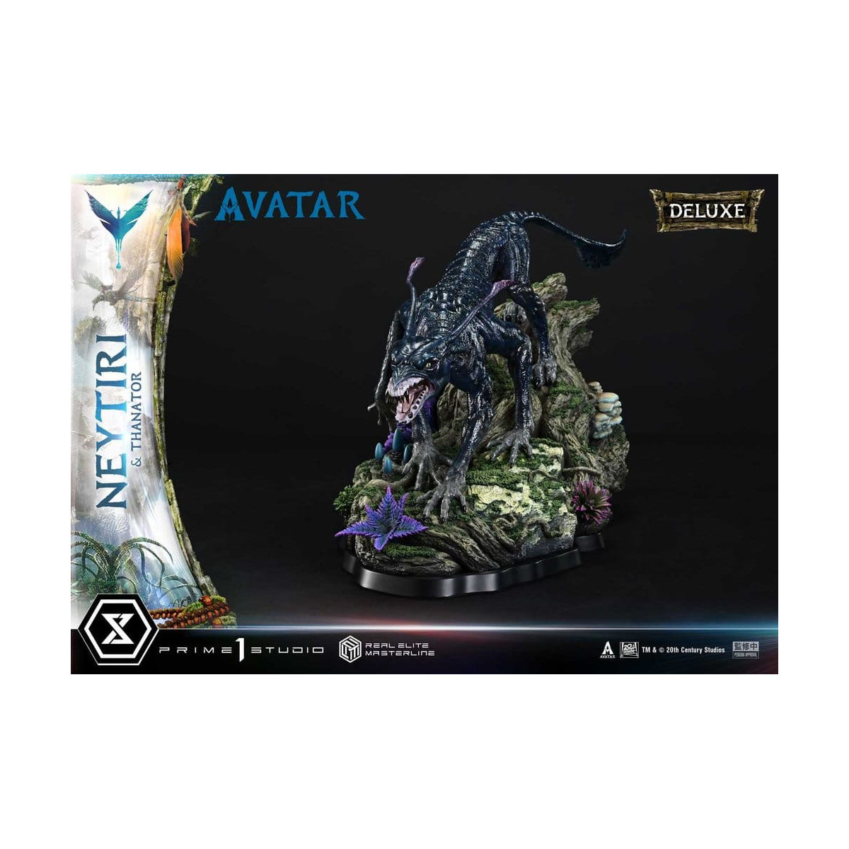 Prime 1 Studio - Avatar - Neytiri & Thanator Versión Deluxe Bonus Real Elite Masterline Series 1/4