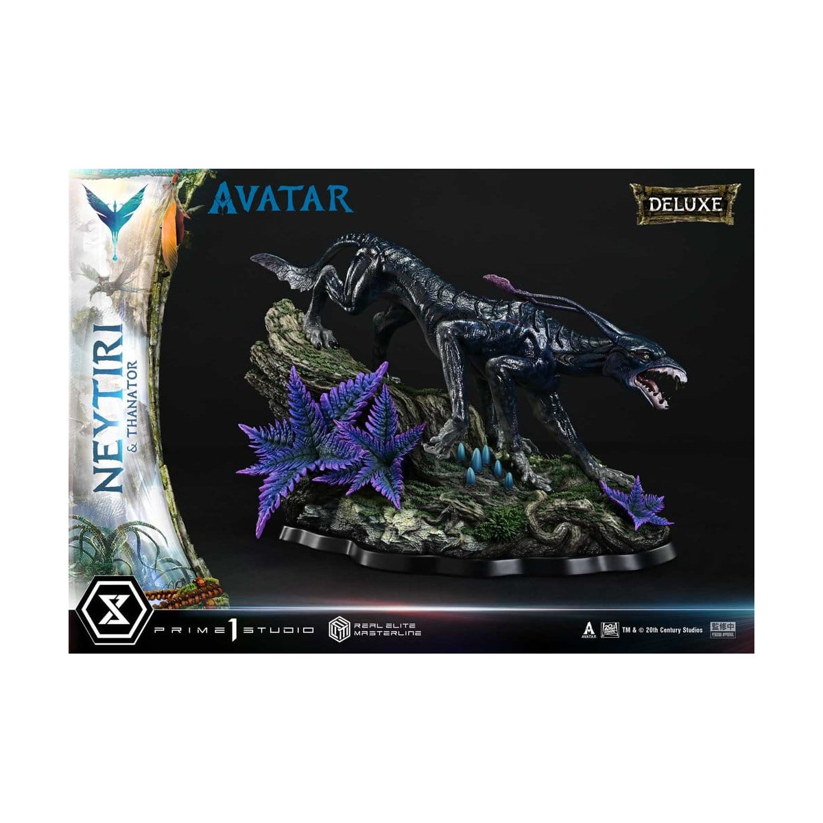 Prime 1 Studio - Avatar - Neytiri & Thanator Versión Deluxe Bonus Real Elite Masterline Series 1/4