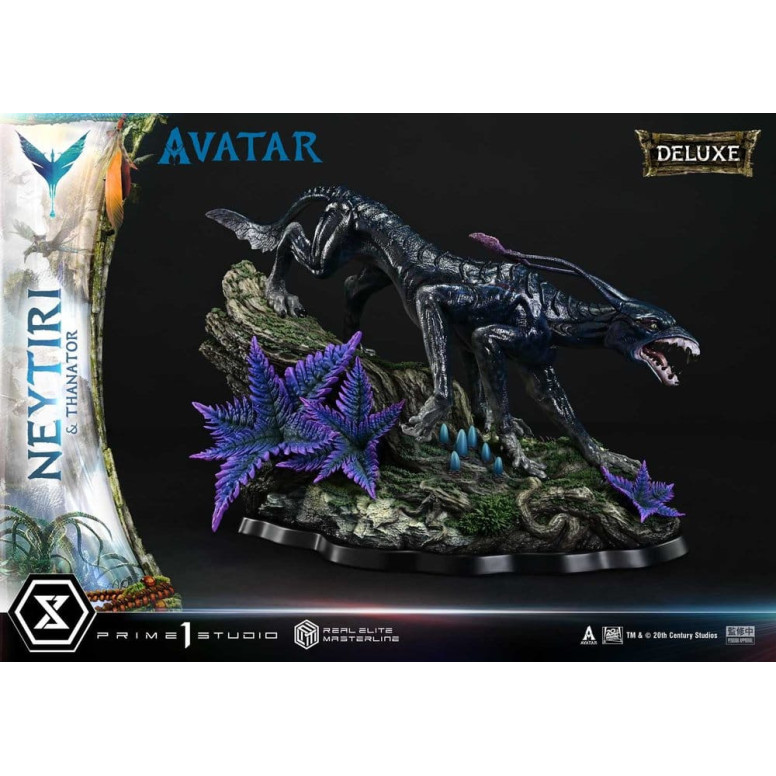 Prime 1 Studio - Avatar - Neytiri & Thanator Versión Deluxe Bonus Real Elite Masterline Series 1/4