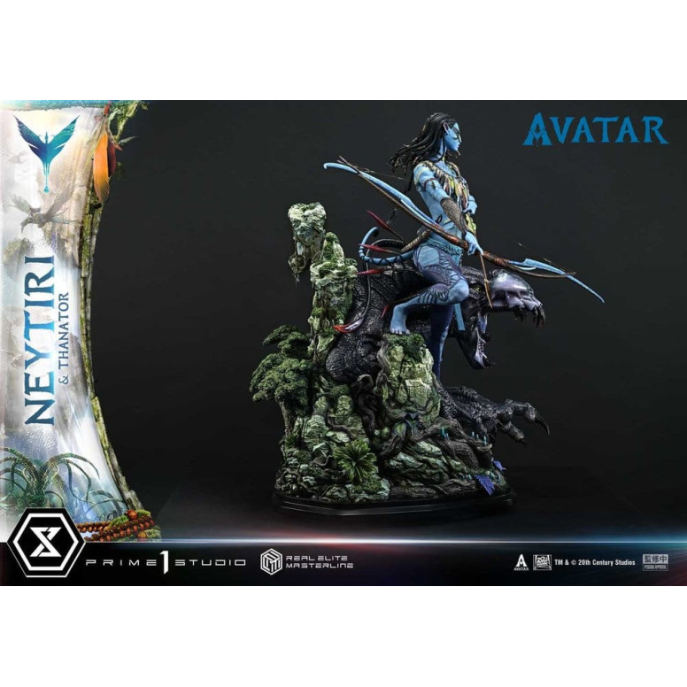Prime 1 Studio - Avatar - Neytiri & Thanator Versión Deluxe Bonus Real Elite Masterline Series 1/4