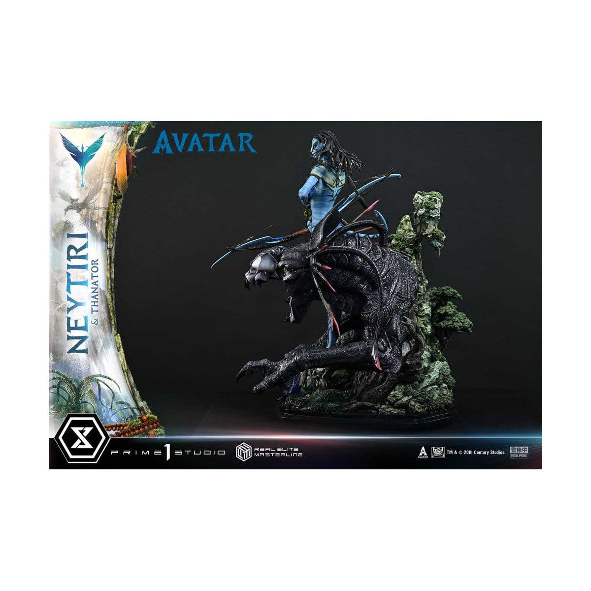 Prime 1 Studio - Avatar - Neytiri & Thanator Versión Deluxe Bonus Real Elite Masterline Series 1/4