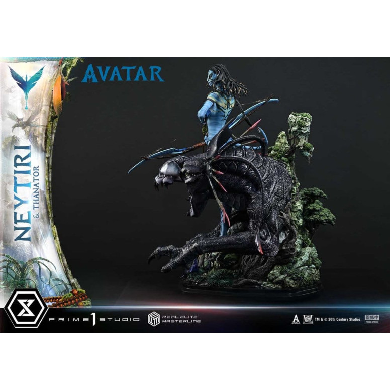 Prime 1 Studio - Avatar - Neytiri & Thanator Versión Deluxe Bonus Real Elite Masterline Series 1/4