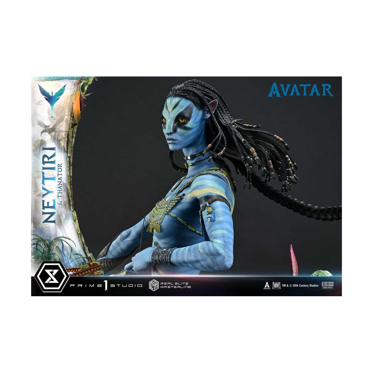 Prime 1 Studio - Avatar - Neytiri & Thanator Versión Deluxe Bonus Real Elite Masterline Series 1/4