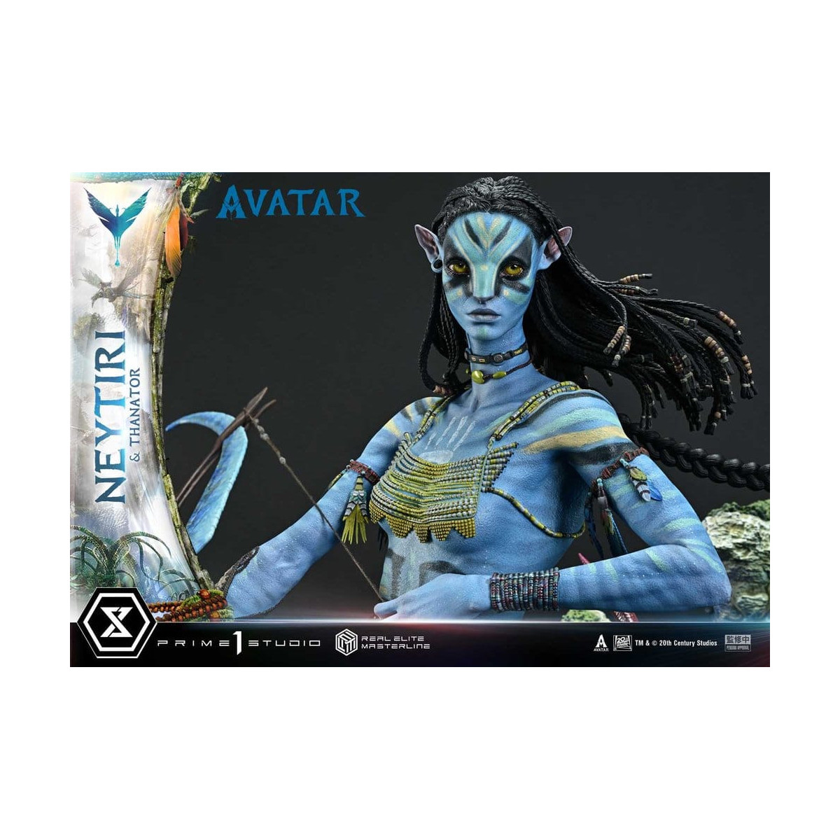 Prime 1 Studio - Avatar - Neytiri & Thanator Versión Deluxe Bonus Real Elite Masterline Series 1/4