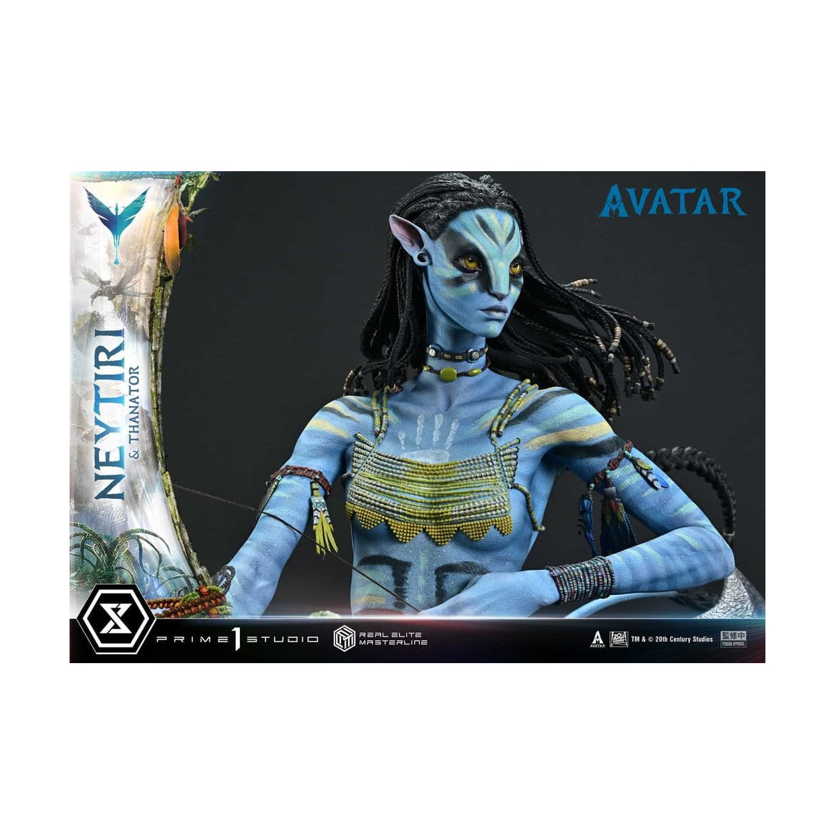 Prime 1 Studio - Avatar - Neytiri & Thanator Versión Deluxe Bonus Real Elite Masterline Series 1/4