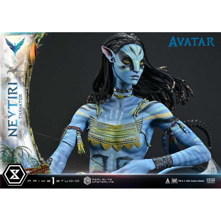 Prime 1 Studio - Avatar - Neytiri & Thanator Versión Deluxe Bonus Real Elite Masterline Series 1/4