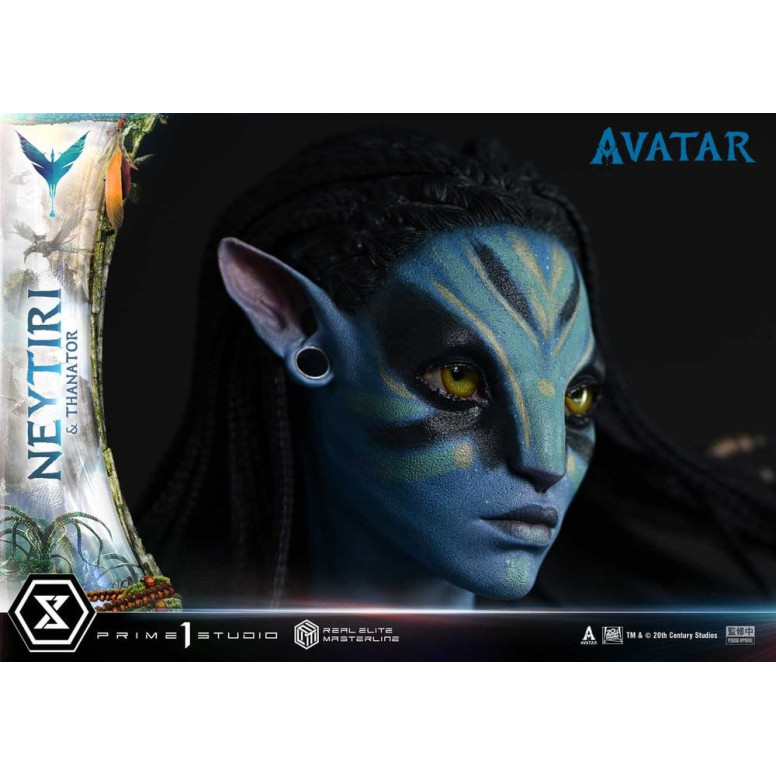Prime 1 Studio - Avatar - Neytiri & Thanator Versión Deluxe Bonus Real Elite Masterline Series 1/4