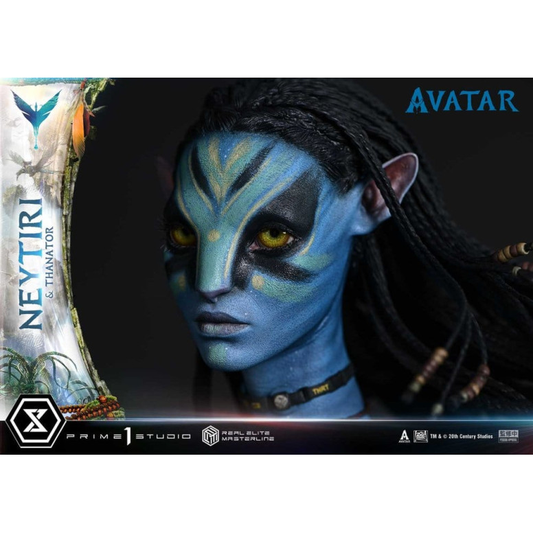 Prime 1 Studio - Avatar - Neytiri & Thanator Versión Deluxe Bonus Real Elite Masterline Series 1/4