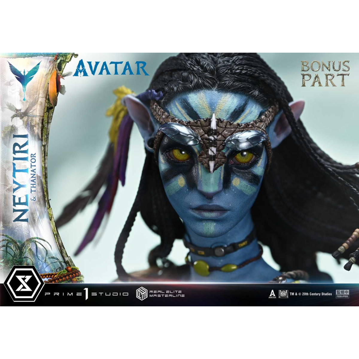 Prime 1 Studio - Avatar - Neytiri & Thanator Versión Deluxe Bonus Real Elite Masterline Series 1/4