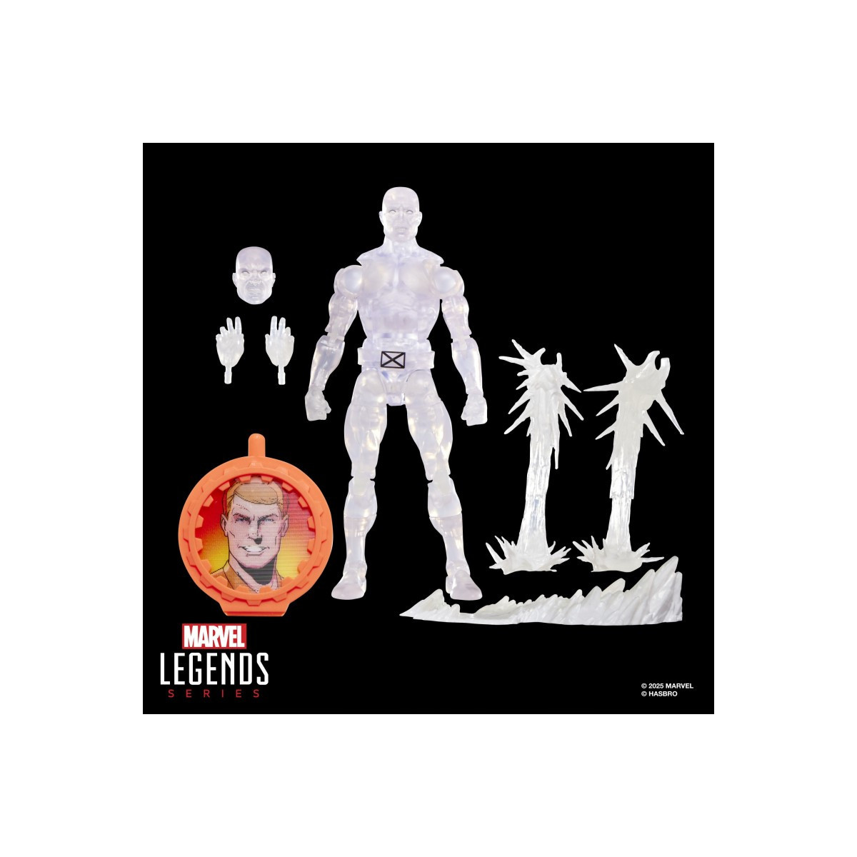 Hasbro Marvel Legends Serie - Iceman - Secret Wars