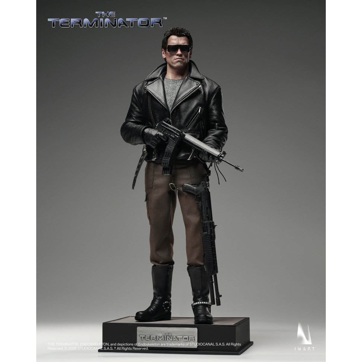 INART - T-800 1/6 Escala Figura Coleccionable (2 cuerpos) - El Terminator