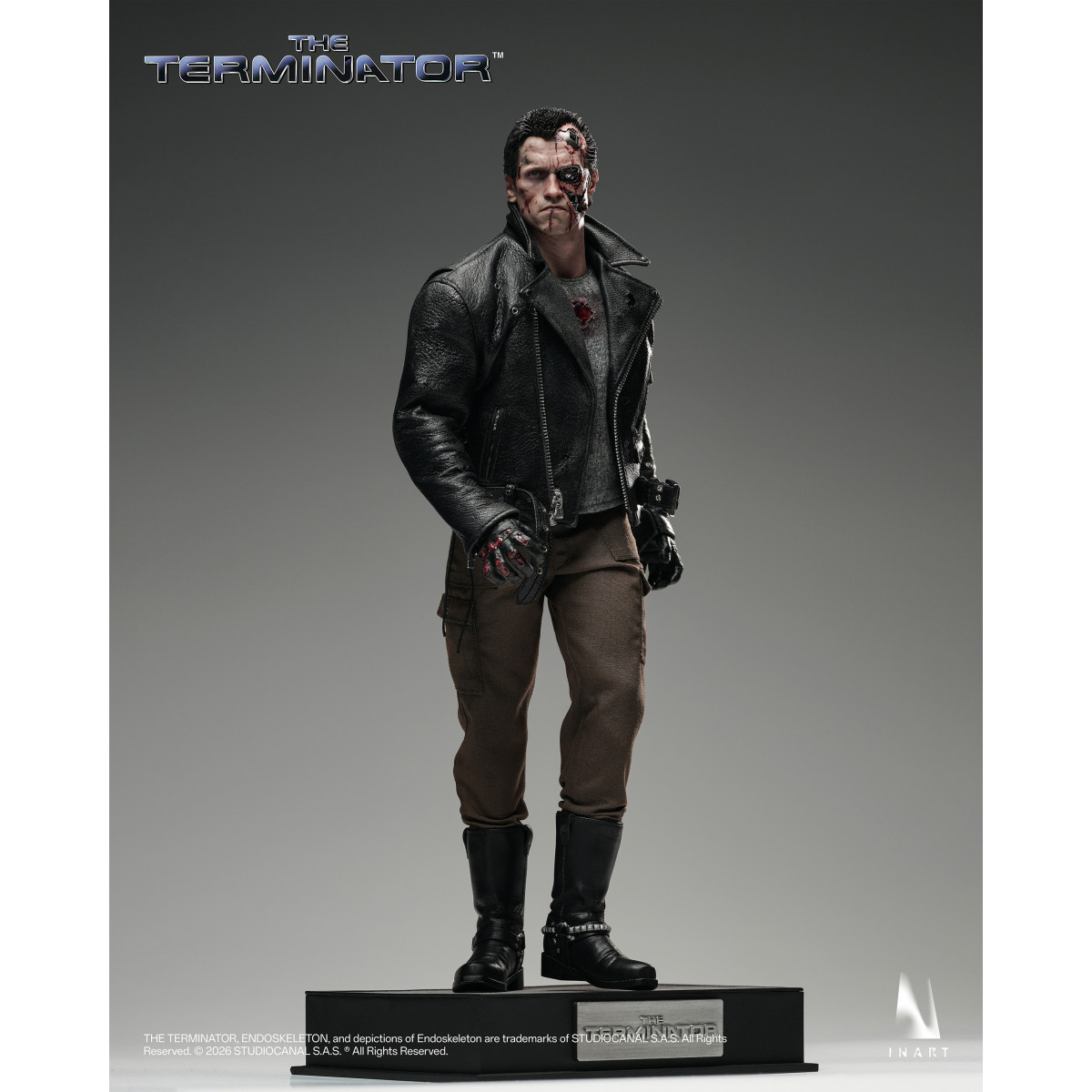 INART - T-800 1/6 Escala Figura Coleccionable (2 cuerpos) - El Terminator