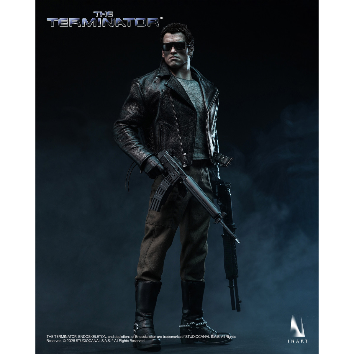 INART - T-800 1/6 Escala Figura Coleccionable (2 cuerpos) - El Terminator