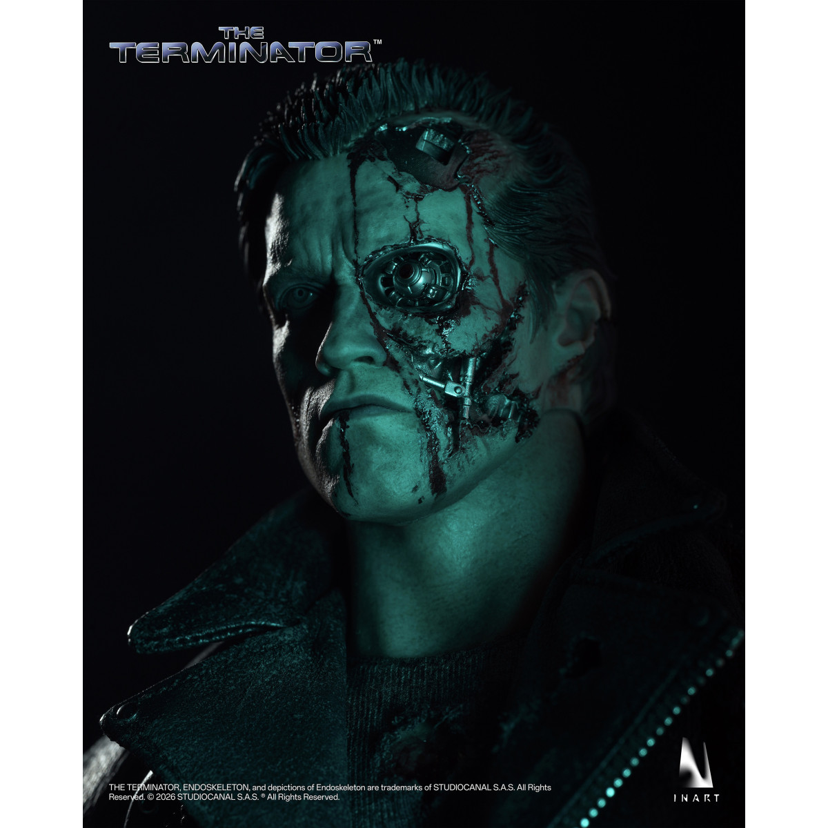 INART - T-800 1/6 Escala Figura Coleccionable (2 cuerpos) - El Terminator