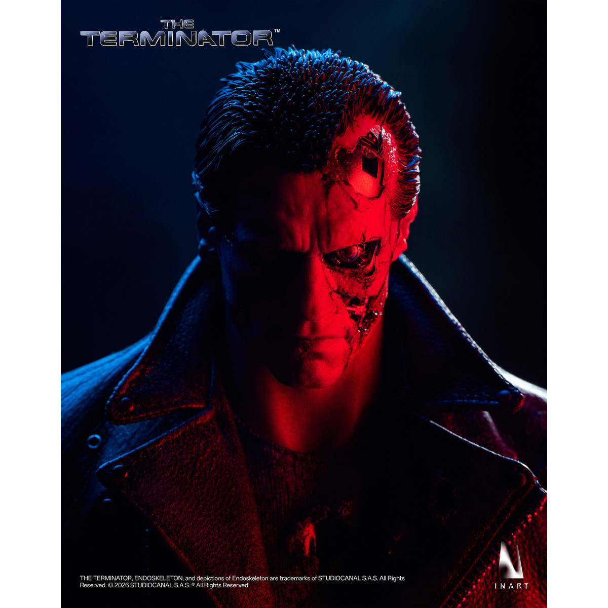 INART - T-800 1/6 Escala Figura Coleccionable (2 cuerpos) - El Terminator