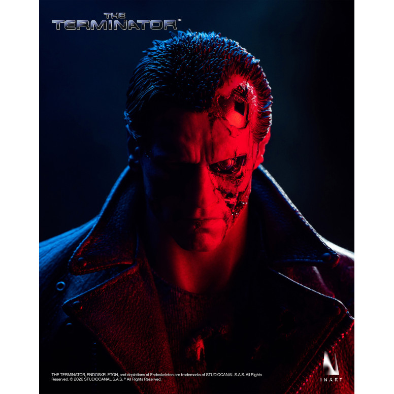 INART - T-800 1/6 Escala Figura Coleccionable (2 cuerpos) - El Terminator