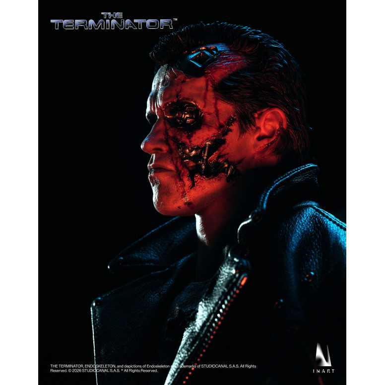 INART - T-800 1/6 Escala Figura Coleccionable (2 cuerpos) - El Terminator