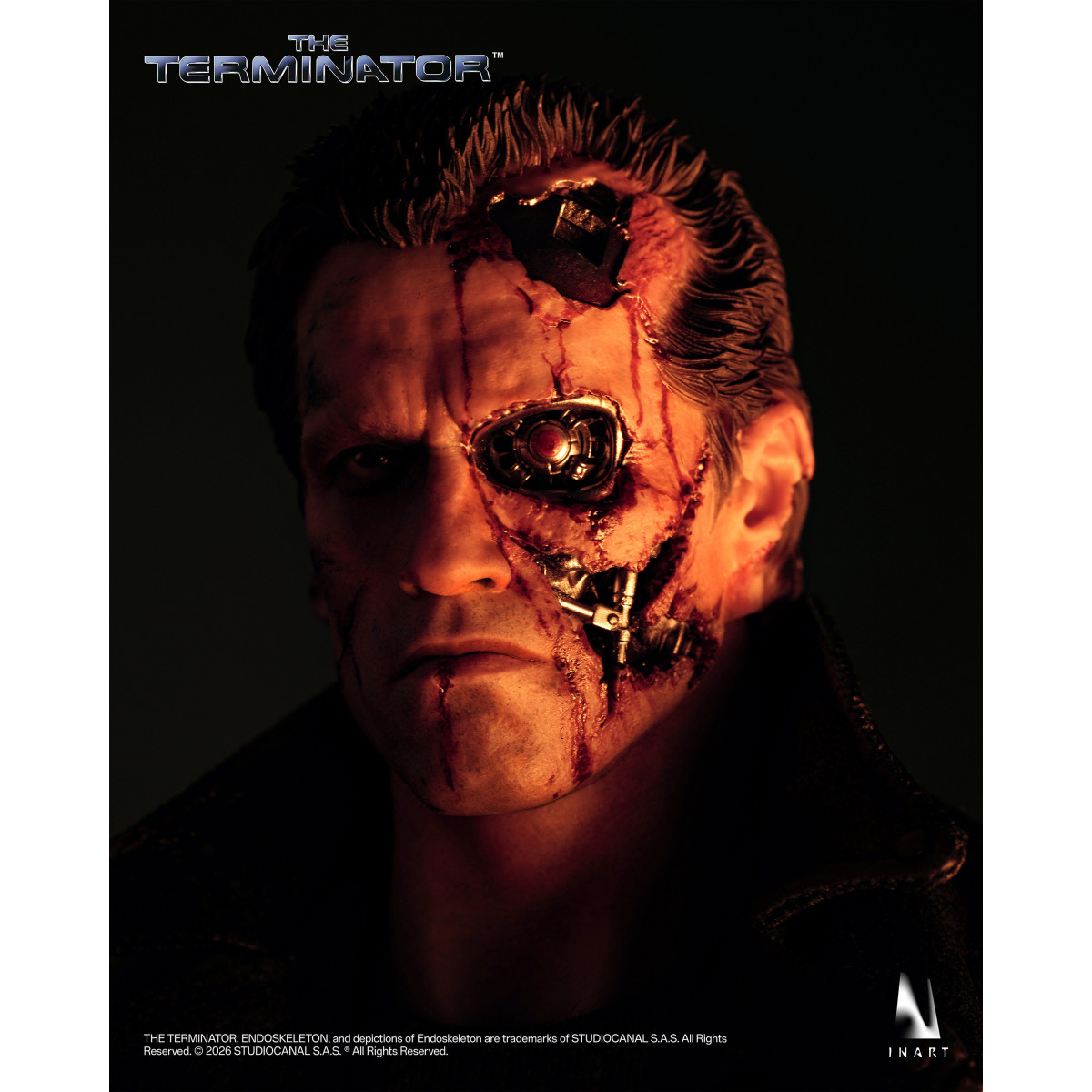INART - T-800 1/6 Escala Figura Coleccionable (2 cuerpos) - El Terminator