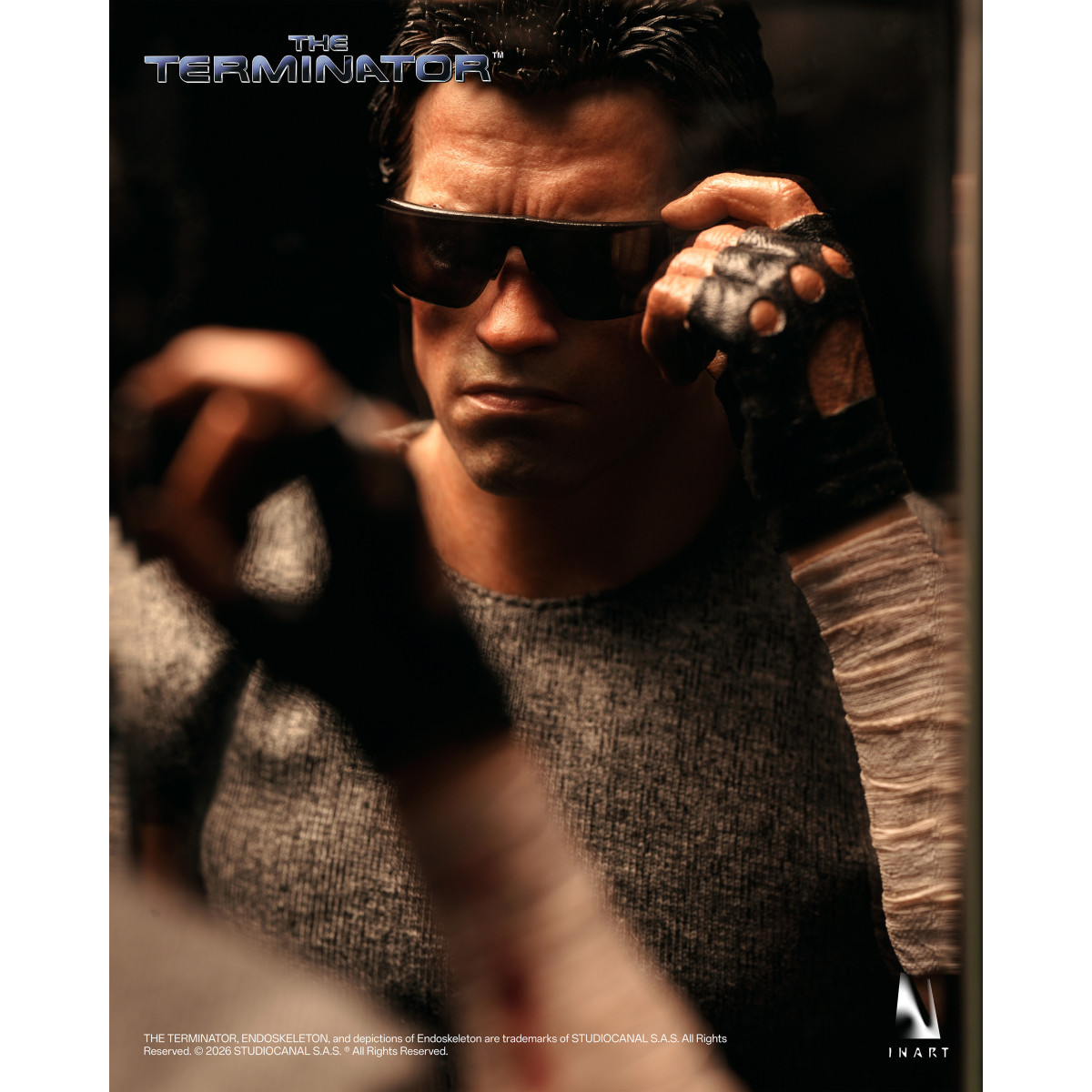 INART - T-800 1/6 Escala Figura Coleccionable (2 cuerpos) - El Terminator
