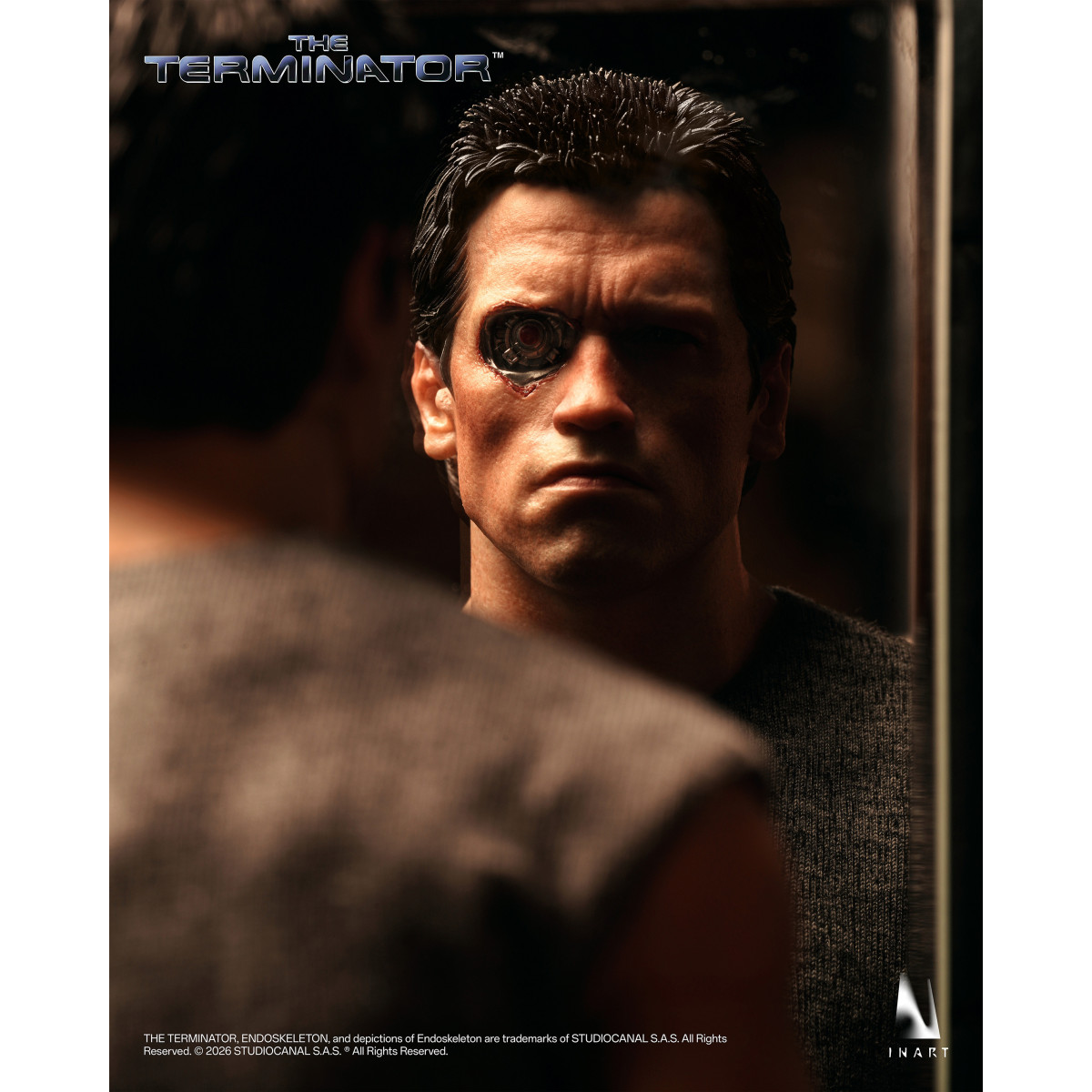 INART - T-800 1/6 Escala Figura Coleccionable (2 cuerpos) - El Terminator