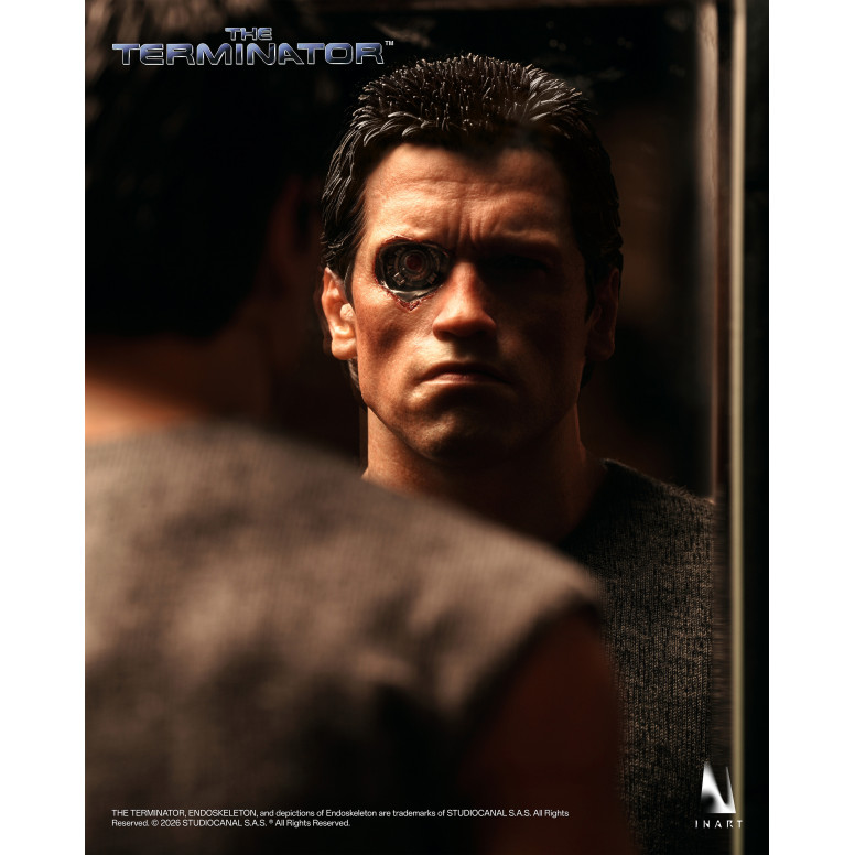 INART - T-800 1/6 Escala Figura Coleccionable (2 cuerpos) - El Terminator