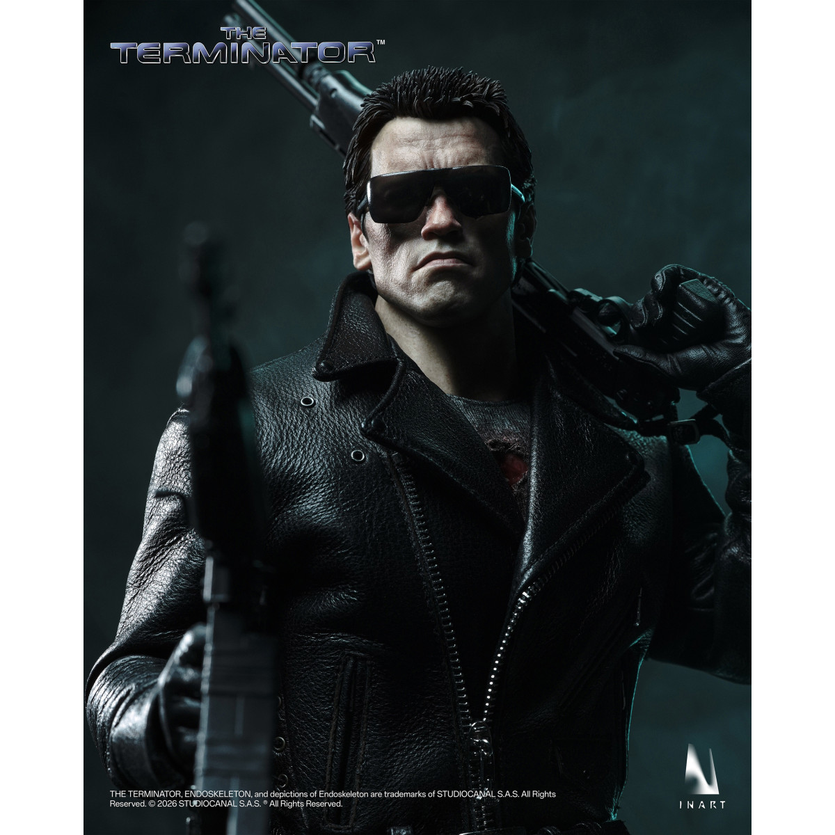 INART - T-800 1/6 Escala Figura Coleccionable (2 cuerpos) - El Terminator