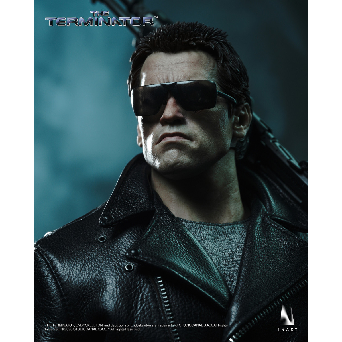 INART - T-800 1/6 Escala Figura Coleccionable (2 cuerpos) - El Terminator
