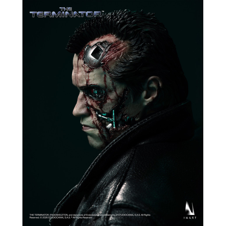 INART - T-800 1/6 Escala Figura Coleccionable (2 cuerpos) - El Terminator