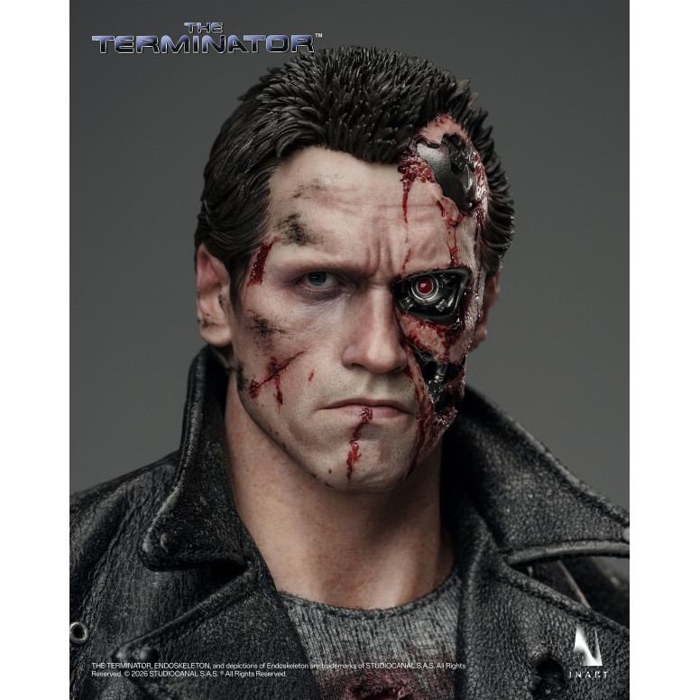 INART - T-800 1/6 Escala Figura Coleccionable (2 cuerpos) - El Terminator