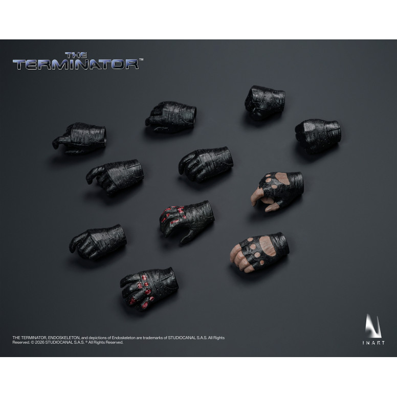 INART - T-800 1/6 Escala Figura Coleccionable (2 cuerpos) - El Terminator