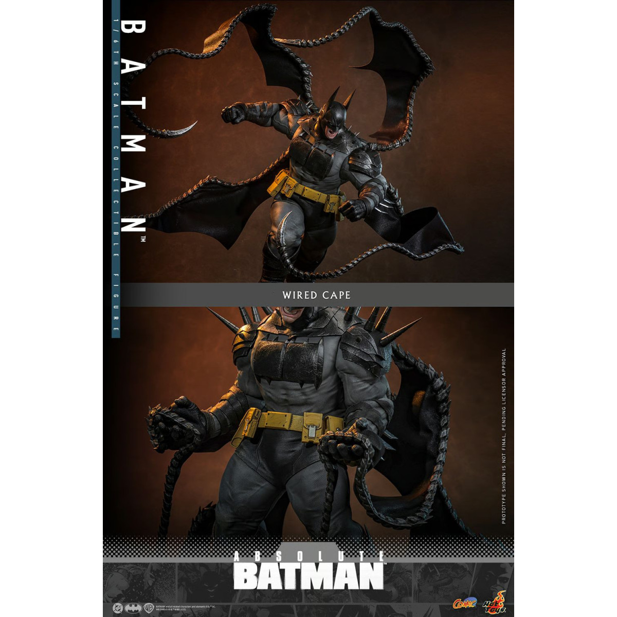 Hot Toys DC Comics - Absolute Batman Cómic Masterpiece 1/6
