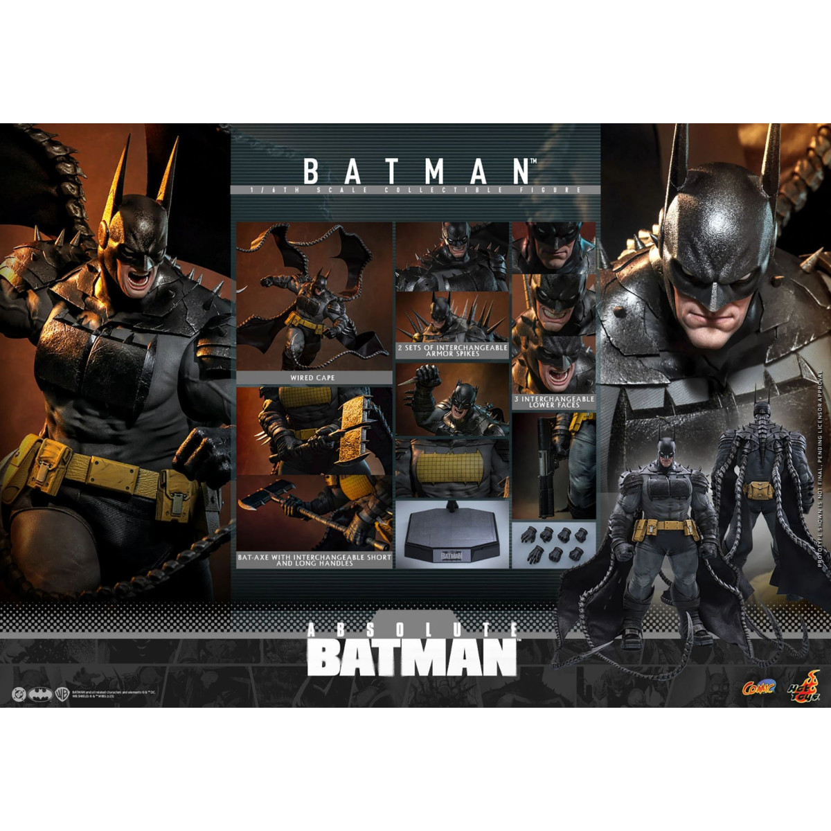 Hot Toys DC Comics - Absolute Batman Cómic Masterpiece 1/6