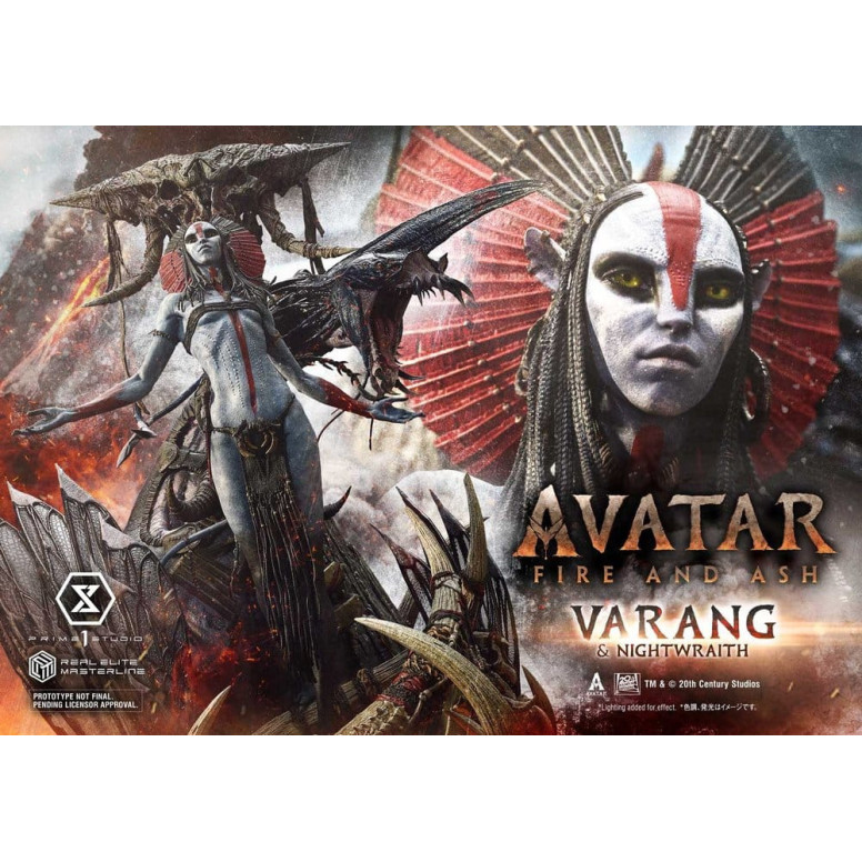 Prime 1 Studio - Avatar: Fuego y Ceniza - Varang y Nightwraith Versión Extra - Real Elite Masterline Series 1/4