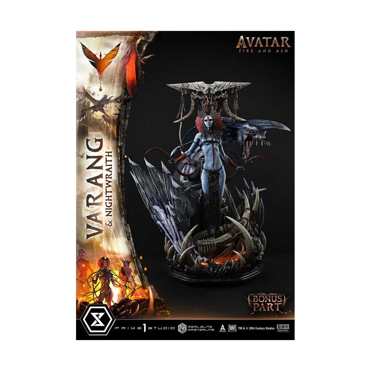 Prime 1 Studio - Avatar: Fuego y Ceniza - Varang y Nightwraith Versión Extra - Real Elite Masterline Series 1/4