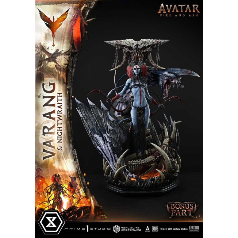 Prime 1 Studio - Avatar: Fuego y Ceniza - Varang y Nightwraith Versión Extra - Real Elite Masterline Series 1/4