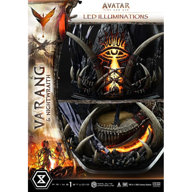 Prime 1 Studio - Avatar: Fuego y Ceniza - Varang y Nightwraith Versión Extra - Real Elite Masterline Series 1/4