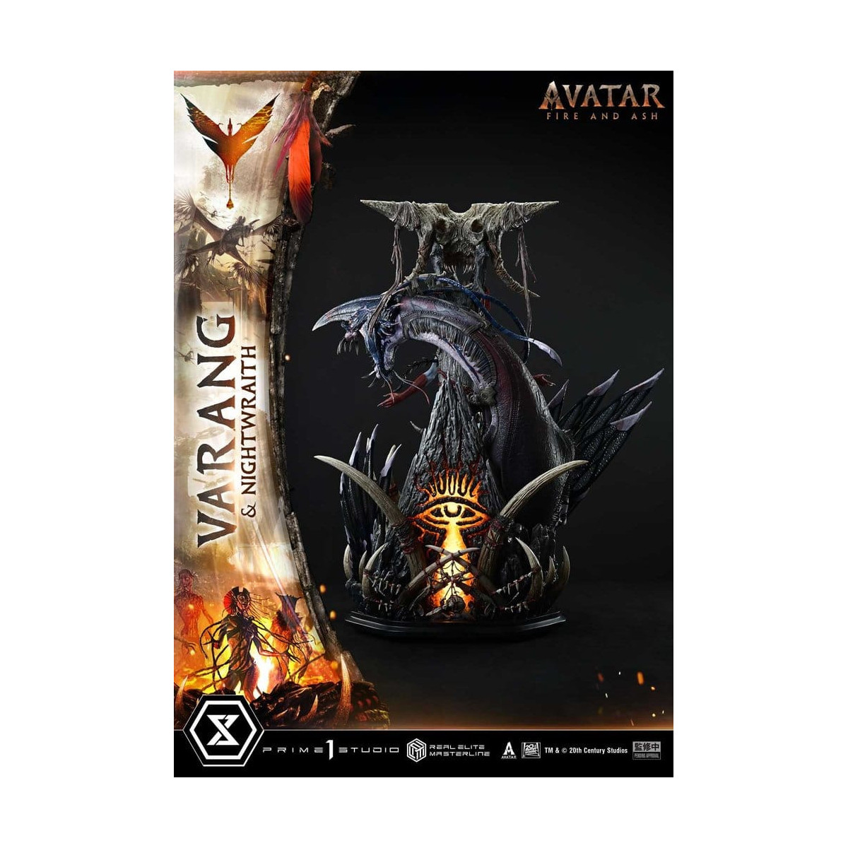 Prime 1 Studio - Avatar: Fuego y Ceniza - Varang y Nightwraith Versión Extra - Real Elite Masterline Series 1/4