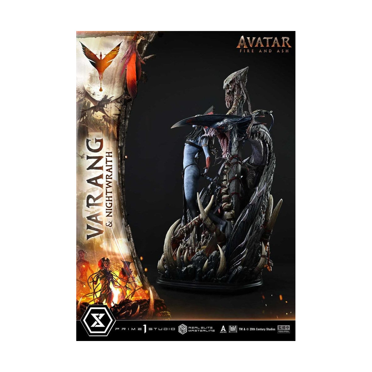 Prime 1 Studio - Avatar: Fuego y Ceniza - Varang y Nightwraith Versión Extra - Real Elite Masterline Series 1/4