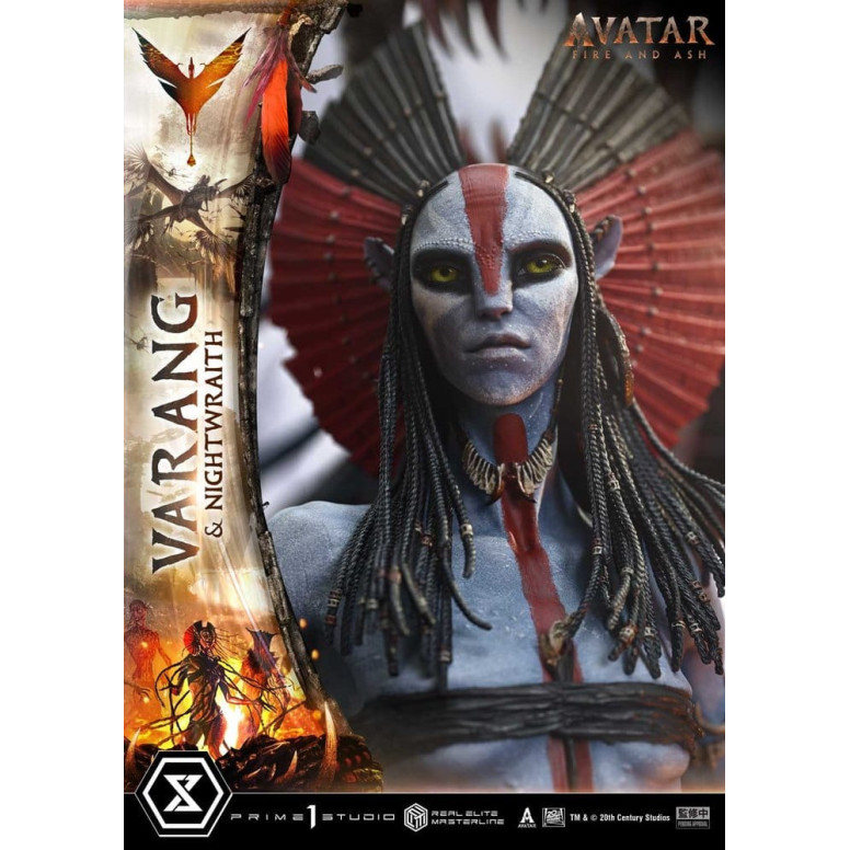 Prime 1 Studio - Avatar: Fuego y Ceniza - Varang y Nightwraith Versión Extra - Real Elite Masterline Series 1/4