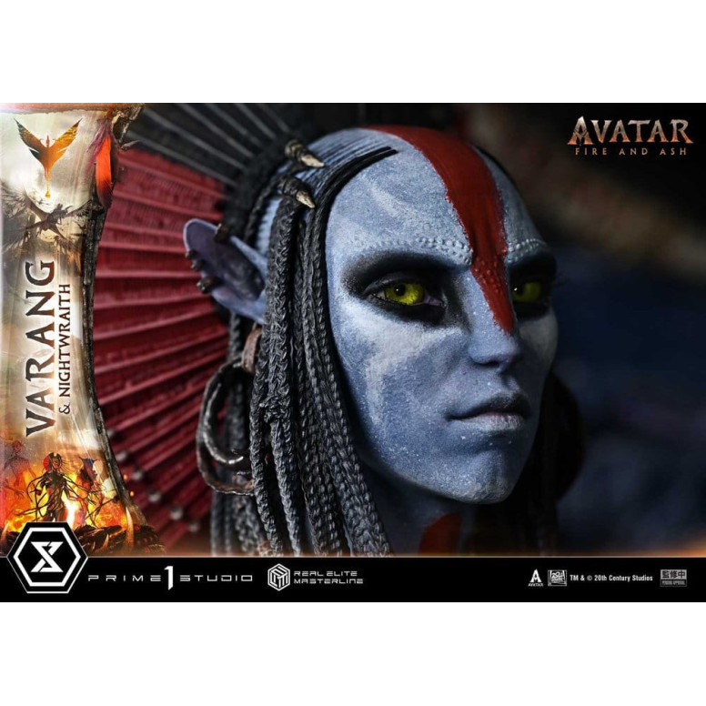 Prime 1 Studio - Avatar: Fuego y Ceniza - Varang y Nightwraith Versión Extra - Real Elite Masterline Series 1/4