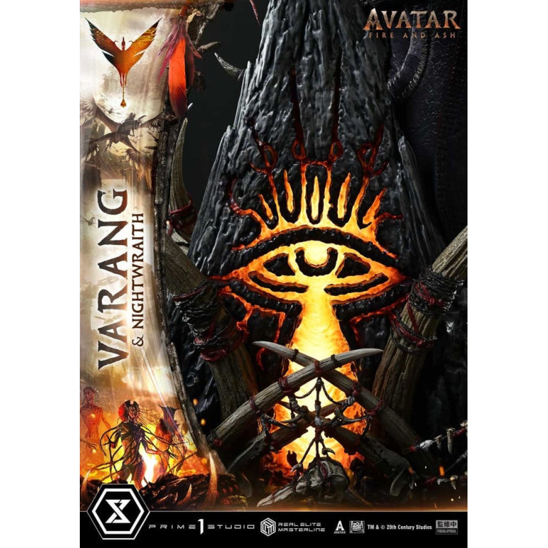 Prime 1 Studio - Avatar: Fuego y Ceniza - Varang y Nightwraith Versión Extra - Real Elite Masterline Series 1/4