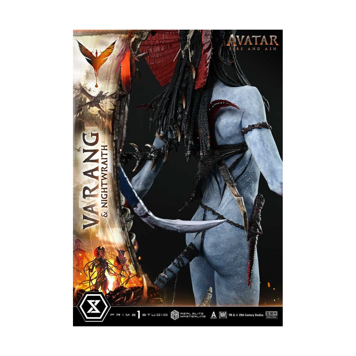 Prime 1 Studio - Avatar: Fuego y Ceniza - Varang y Nightwraith Versión Extra - Real Elite Masterline Series 1/4