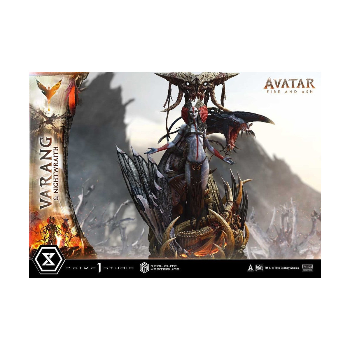Prime 1 Studio - Avatar: Fuego y Ceniza - Varang y Nightwraith Versión Extra - Real Elite Masterline Series 1/4